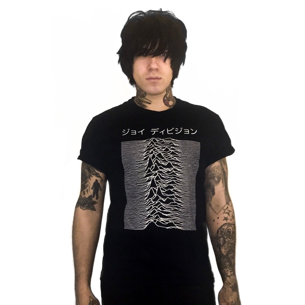 Joy Division Japanese Unknown Pleasures shirt
